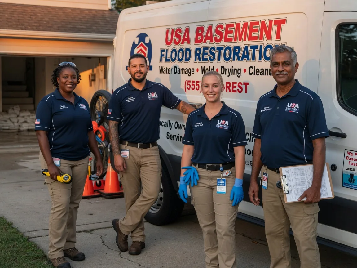 Basement Flood Cleanup company in Saucier, MS