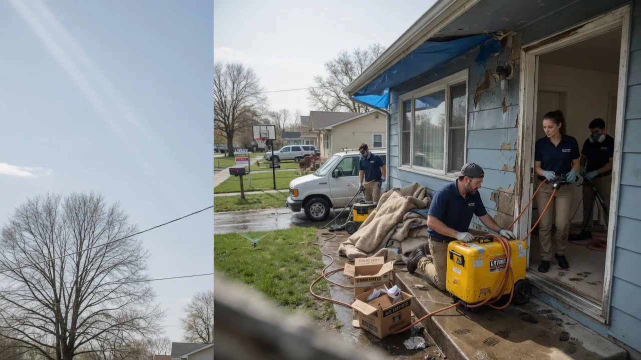 Basement Flood Cleanup in Saucier, MS near me